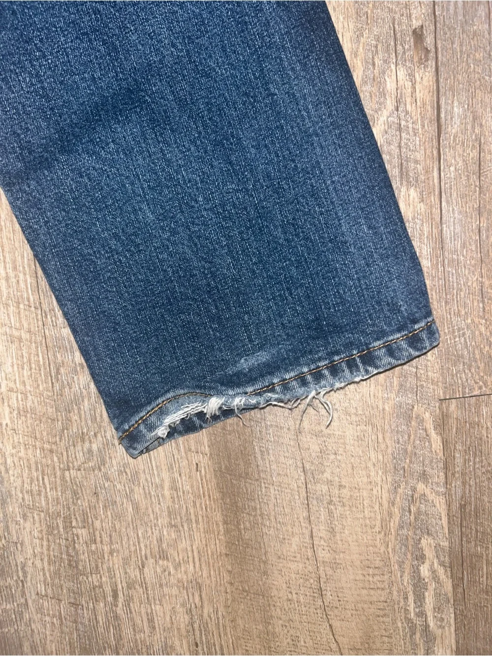 Levi's 505 Regular Fit Men's Straight-Leg W34 L32 Blue Denim EUC